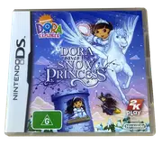 Dora Saves the Snow Princess Nintendo DS 2DS 3DS Game *No Manual* (Pre-Owned)