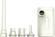 Anlayliay Outdoor Pump Portable Air Pump Camping Equip Compressor Quick Inflate Deflate for Hiking/Float/Air Bed-White