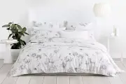 Sheridan Sydney Opera House Sketch Monochrome Quilt Cover Set