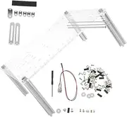 Happyyami Precision- Frame Pc Case Bracket Motherboard Bracket Matx Open Air Computer Case Accessory