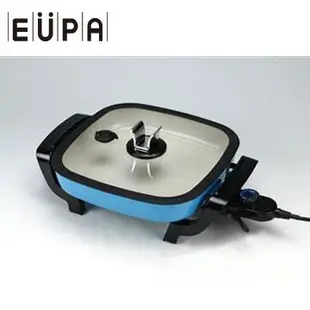 福利品 A-Q小家電 燦坤 EUPA 多功能陶瓷電炒鍋  蒸煮炒 電火鍋 鐵板燒 炒鍋 TSK-2223G2