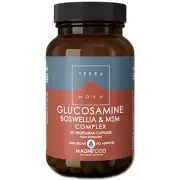 Terranova Magnifood Glucosamine, Boswellia & Turmeric Complex 50 Capsules