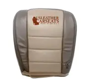 2002 2003 2004 Ford Excursion Passenger Bottom - Leather Seat Cover - 2 Tone Tan