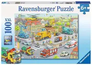 Ravensburger 100Pc Vehicles In The City Puzzle