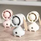 Portable Small Fan Low Noise Fast Cooling Mini Desktop Fan Portable Small