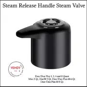 Steam Release Valve Handle Replacement for Instant Pot Duo/Duo Plus 3, 5, 6 ,8Qt