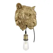 Simba Indoor Wall Light in Gold