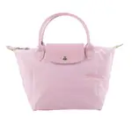 LONGCHAMP S號短把LE PLIAGE GREEN摺疊水餃包(粉色) L1621 919 P75