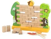 Viga Steady Squirrel Brick Balancing Game, Multicolour