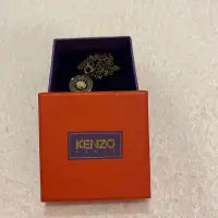 在飛比找蝦皮購物優惠-KENZO 圓形銀飾項鍊