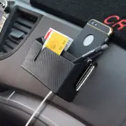 Self-adhesive Car Interior Dashboard Phone Holder Sandries Storage Box Mount Fit