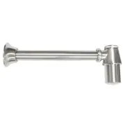 Native Trails DR550 Chrome 16" 17-Gauge Brass Decorative Bottle P-Trap