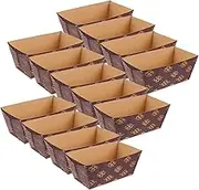 AUTSUPPL 50pcs Food Grade Cake Paper Liners Multi Function Baking Cups for Cupcakes Muffins and Pastries Convenient Non Sticky Bread Tray for Parties and Cake Shops