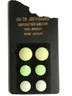 Glow In Dark 6 /Card Hair Jewels Back For Hair Party Favor 12 Card
