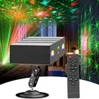 Party lights Strobe Stage Lights Disco DJ Lights Sound Activated with Remote ...