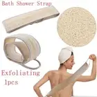 Loofah Bathing Accessories Massage Brush Back Scrubber Bath Strap Shower Brush
