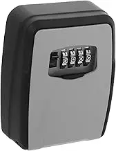 HOMSFOU Box Lock Box for Keys Wall Mount Key Lock Box Easy Installation