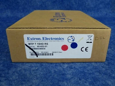 NEW! Extron MTP T 15HD RS/60-652-01/Twisted Pair Trans VGA & RS-232 w EDID (A3)