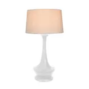[Florabelle Living] Peninsula Table Lamp Base White