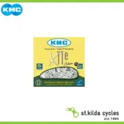 KMC Bike Chain - E11 - 11 Speed - 1/2 X 11/128" X 122L - Silver/Silver
