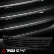 Black Horizontal Bar Billet Front Upper Bumper Grille fits 97-00 VW Passat B5
