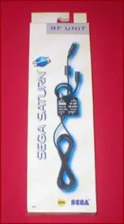 Official TV RF Unit Adapter Cable Connection for Sega Saturn System NEW IN BOX