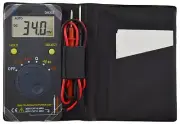 Pocket Size 1999 Count Auto Range Digital Multimeter with Case - AC/DC to 600V