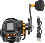 Baitcast Reel, 6.3:1 Digital Fishing Baitcasting Reel with Precise Line Counter and Large Display,Fishing Reel