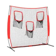 NNEDSZ 1.8m Football Soccer Net Portable Goal Net Training 3 Target Zone