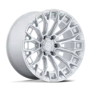 17x9 Fuel Off-Road FC882 Trax Gloss Silver W/ Machined Face Wheel 6x5.5 (20mm)