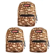 3PK MDI BooBoo Backpack Minis Dinosaur Fossil Mini Bag/Purse 11x15cm Kids 3y+