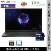 Dell Alienware m16 16" 240Hz, Intel Core Ultra 7, 64GB DDR5, 2TB SSD, RTX 4070