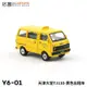 【BTF】新品拓意天津大發麵包車黃色成人車模1:64微縮仿真合金小汽車模型 KA5O