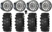 Sedona Sano Bdlk 15x7 Wheels Ct 35" Outlaw M/T Tires RZR XP 1000 / PRO XP