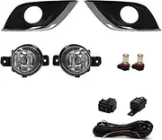 GIFAYUAN For N-i-s-s-a-n Sunny LIGHT Fog Light VERSA Sedan ALMERA N17 2014 2015 2016 2017 2018 Daytime Running Lamp DRL Daylight Waterproof 12V(White-)