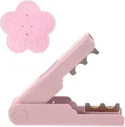 EIHI Rose Thorn Remover, 2 Pieces Rose Thorn Stripper Tool, Rose Stem Leaf Thorn Stripper, Tool for Removing Rose Thorns, Tools for Burr Removal, Avoid Hand Injuries (A), pink, Medium
