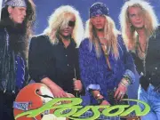 1 Poison Band Quilt Block “ Metal Music Fabric Material Bret Michaels Guitar