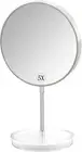 1X/5X Magnifying Makeup Mirror with Stand, Magnified 6" Double Sided Desk Table
