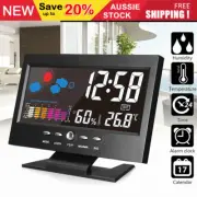 Large Weather Digital Day Clock Calendar Dementia Date Week Month Year Time Wall