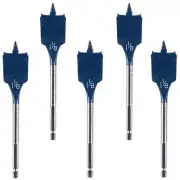Bosch 5 Pack of 1-1/8 In. x 6 In. Daredevil Spade Bits - DSB1015B-5PK
