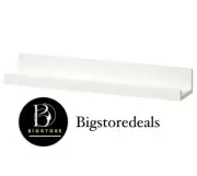 IKEA Picture Photo Ledge Rail Wall Shelf Storage Organizer White 21 3/4 New