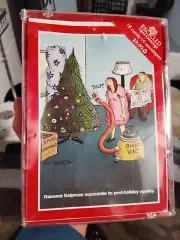 John McPherson Box of 18 NEW Funny Christmas Cards / Post Holiday Apathy