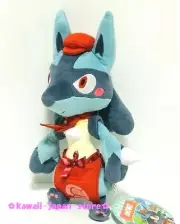 Pokemon Center Original Plush Doll Lucario w/Tag 13.3" 34cm POKEMON CAFE MIX