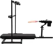 SAHOOSAFETY Sex Chair Training Device BDSM Restraint Frame Punishment Sex Machine Bondage Chair Set Sex Bed Restraints Chair Sex Toys for Men and Women(A+Sexmaschine)