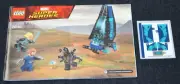 76101 INSTRUCTION BOOKLET & ORIGINAL STICKERS ONLY For Set # 76101 ~ Lego Marvel