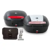 HEPCO & BECKER Journey Topcase 50, black, incl. plate for other carriers