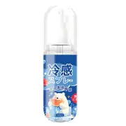 2*Cooling Body Spray Mint Moisturizing Refreshing Relieving For Hot Days 60ml