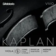 D'Addario Kaplan Vivo Viola G String, Long Scale, Medium Tension