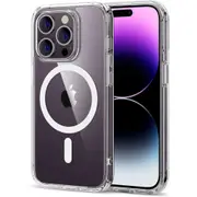 ESR for iPhone 14 Pro Max Case Magsafe with HaloLock, Shockproof Military-Grade Drop Protection, Scratch-Resistant Back, Cover for iPhone 14 Pro Max (6.7"), Classic Hybrid Magnetic Case Clear