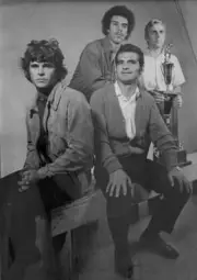 Joorge Boza, Taki Daddis, Elie Mystal & Dino Karakitsios 1970 OLD PHOTO